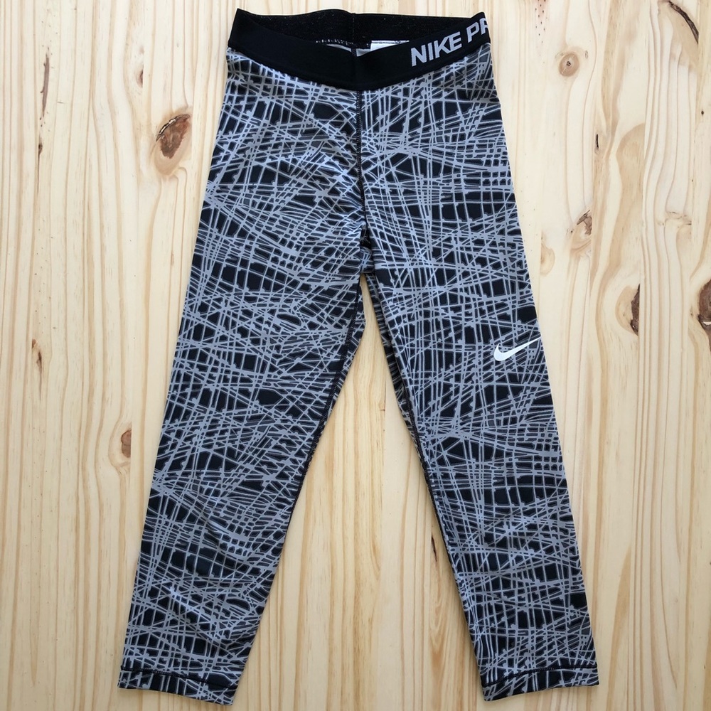 Patterned compression pants